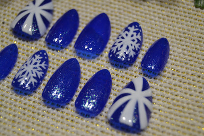 Blue Snowflake