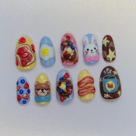 Breakfast with Bunny & Bear