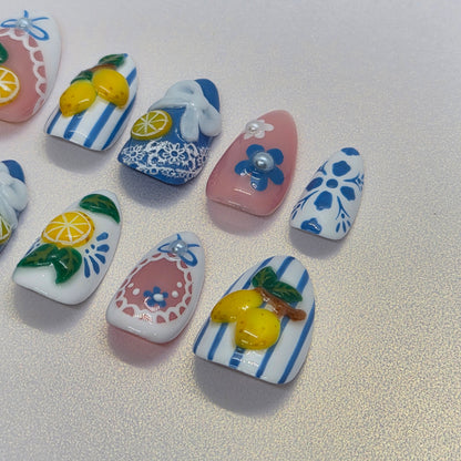 Lemoncello Nails