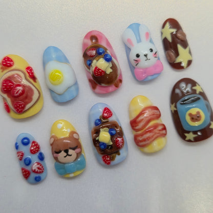 Breakfast with Bunny & Bear